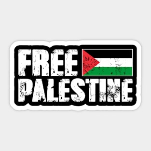 Free Palestine Sticker